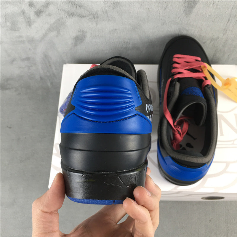 Nike Air Jordan 2 Retro Low SP Black Blue Sneakers