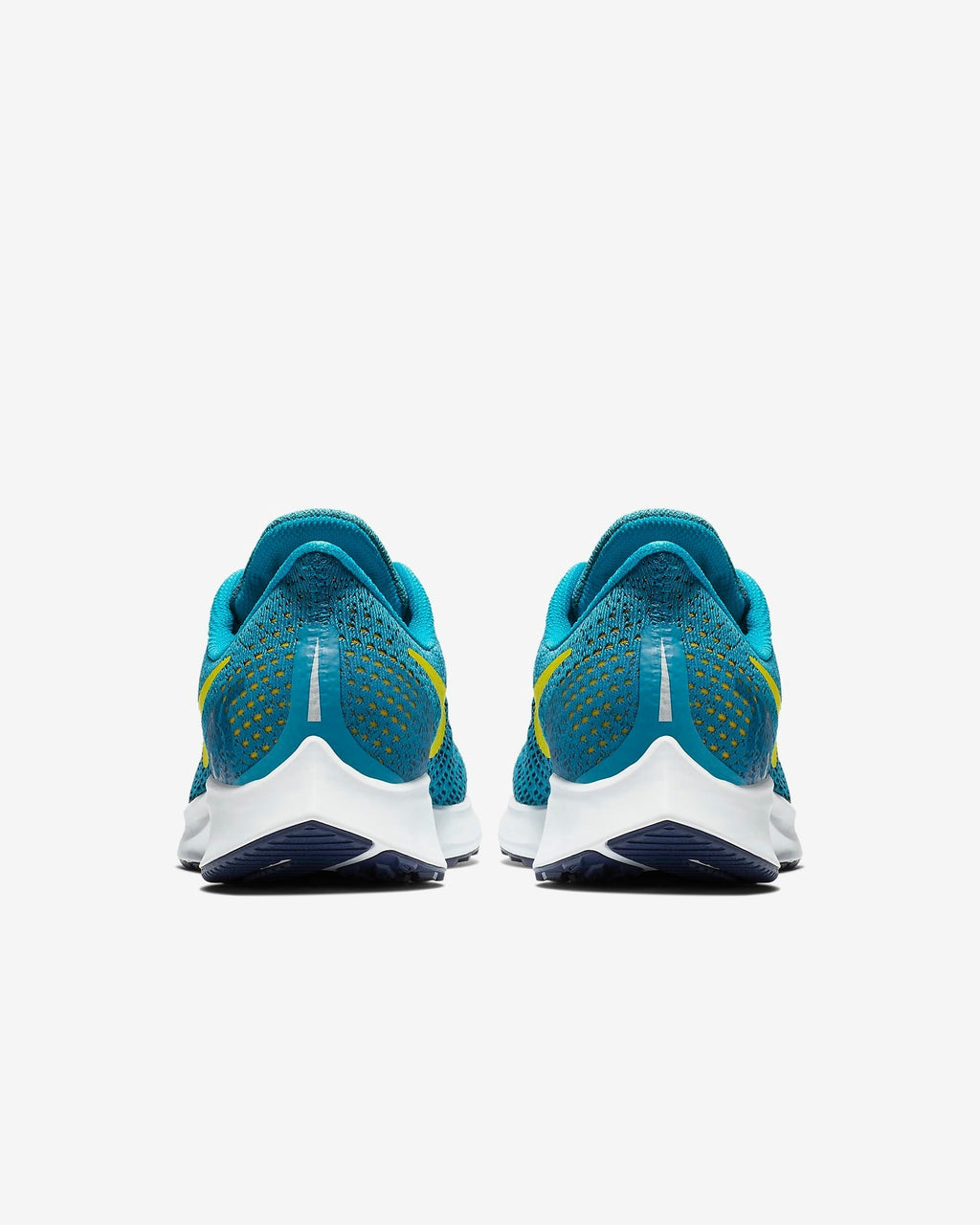 Nike Air Zoom Pegasus 35 Running Shoes Blue Yellow