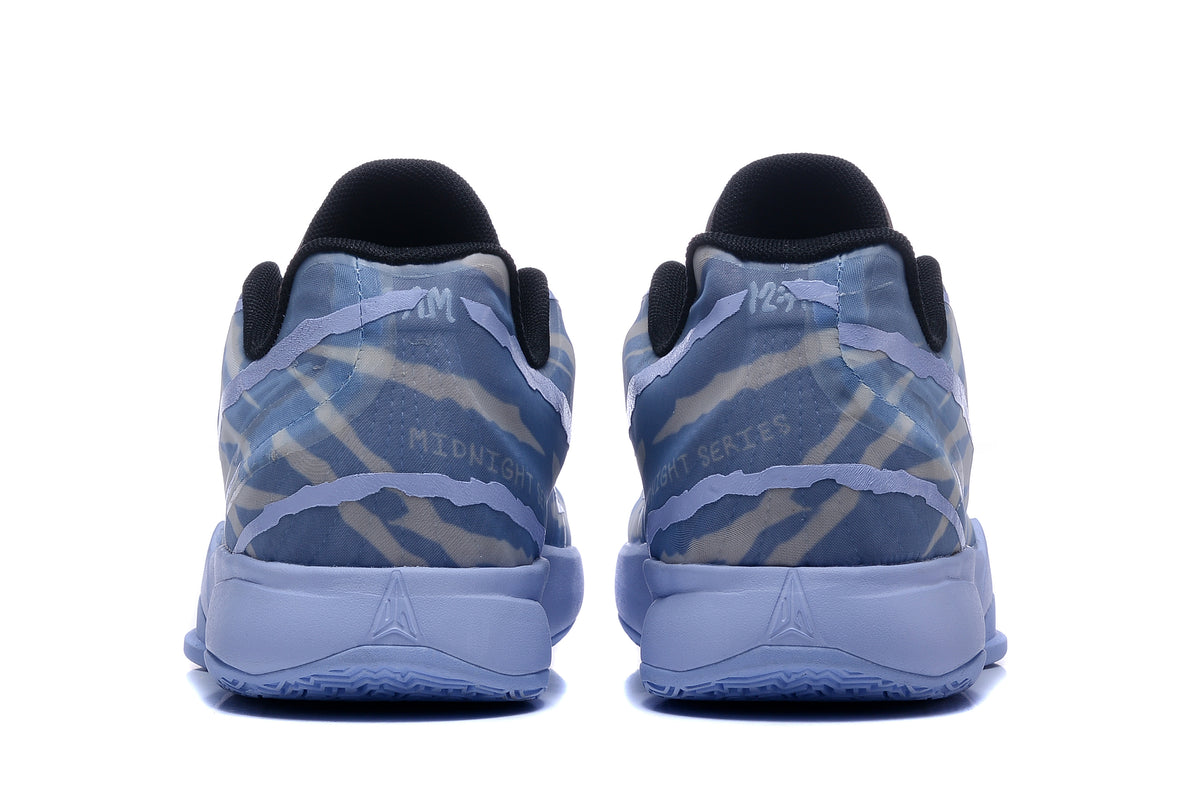 Rear view showing patterned heels and Kobe-style details