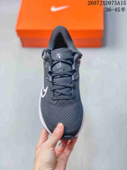 Top view showing the lace-up closure, tongue, padded collar, and textured toe area.