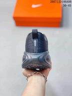Rear view showing the padded heel collar, pull tab, and outsole.
