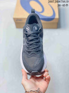Top-down view showing the mesh toe box, lace-up closure and padded tongue.