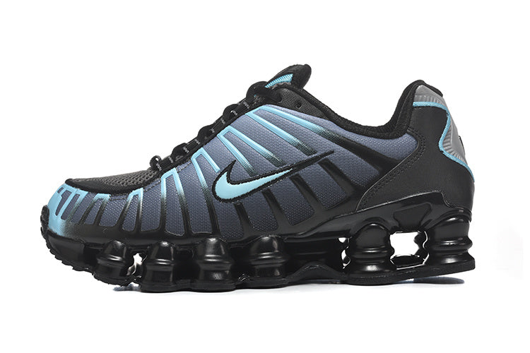 Nike Shox TL Black and Blue Sneakers