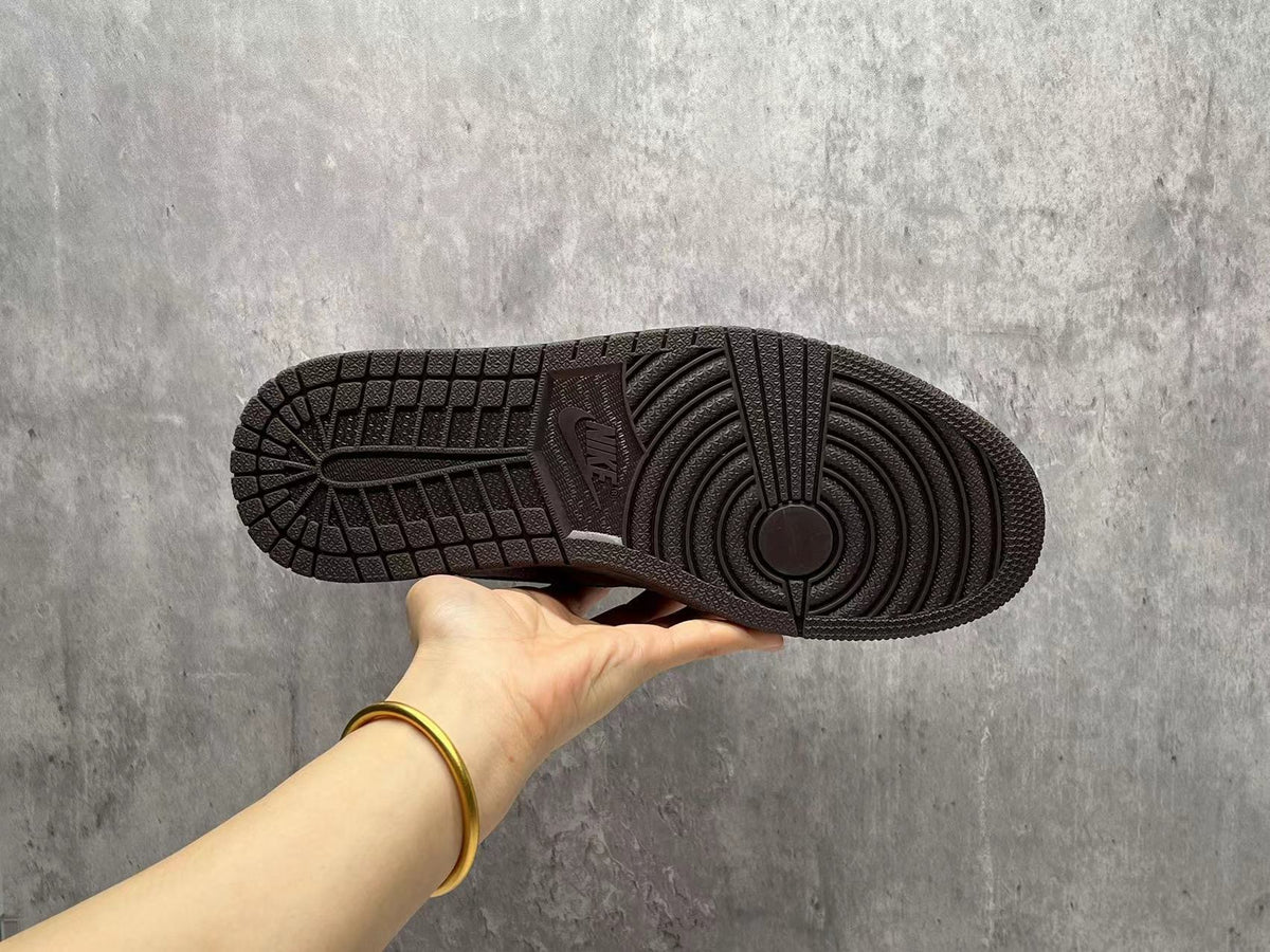 Nike Air Jordan 1 Low Coffee Brown Sneakers