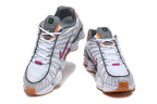 Nike Shox TL White and Pink Sneakers