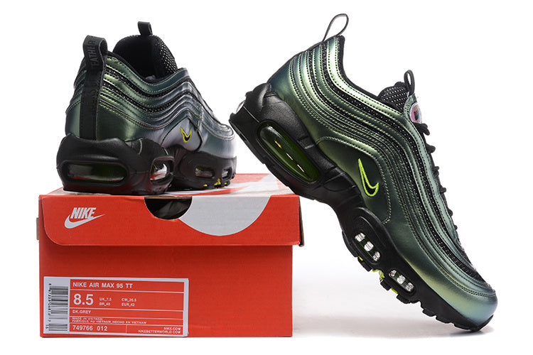 Nike Air Max 95 TT Sneakers in Iridescent Green and Black