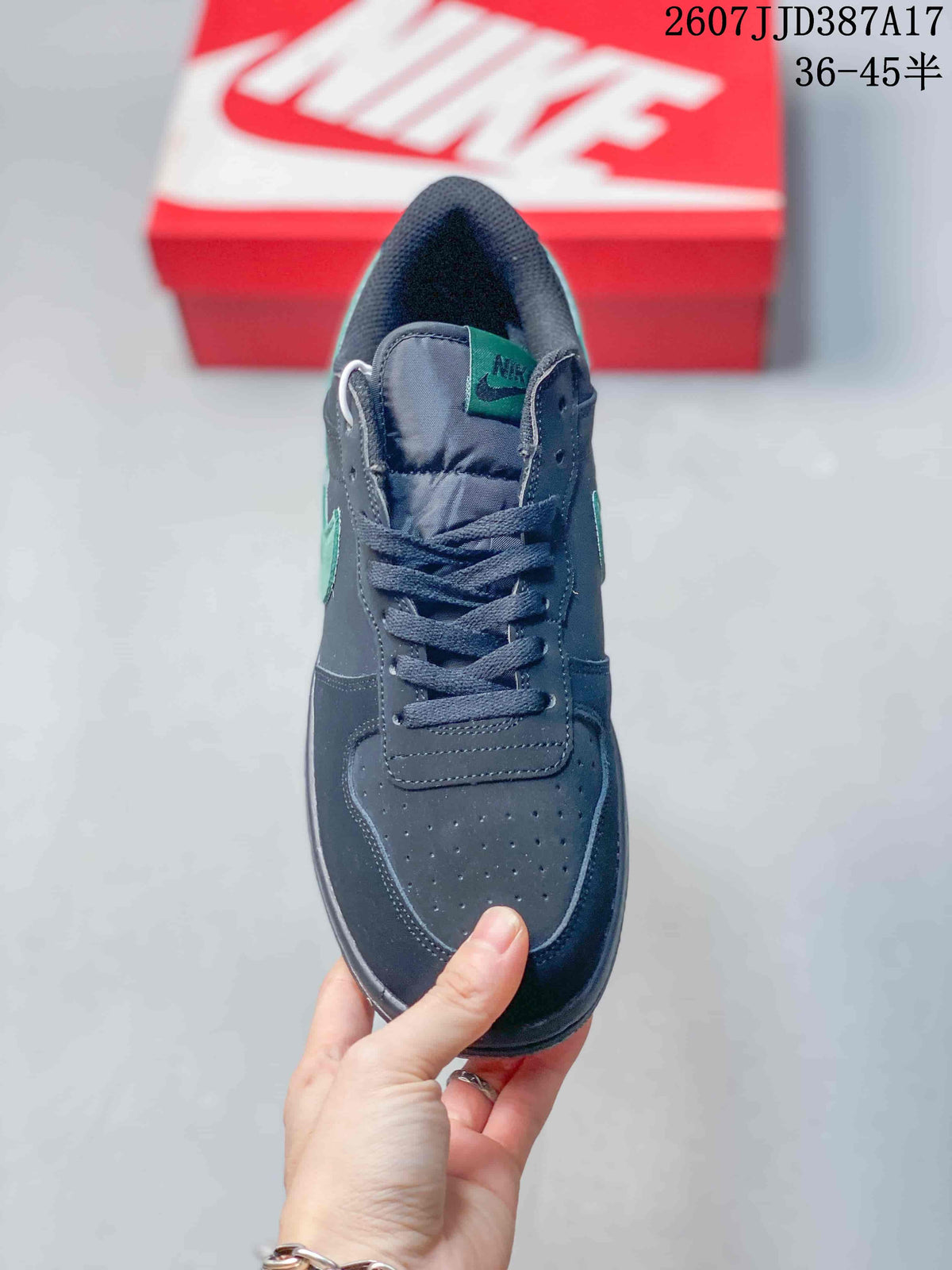 Top view showing the lace-up construction, padded tongue, and perforated toe box.