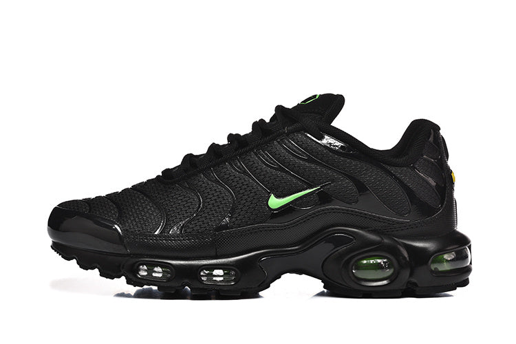 Nike Air Max Plus Sneakers Black and Volt