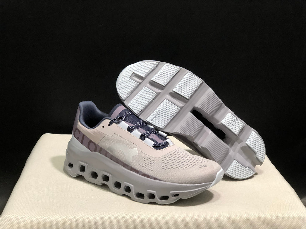 On Cloud X sneakers shown with one shoe turned to display the outsole