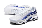 Nike Air Max Plus White and Blue Sneakers
