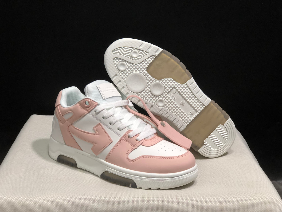 Sneaker shown with its outsole facing upward, revealing the textured tread and translucent sections.