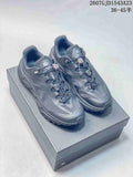 Pair of dark gray KAILAS Shanhang 3 low-top sneakers displayed on a shoe box.