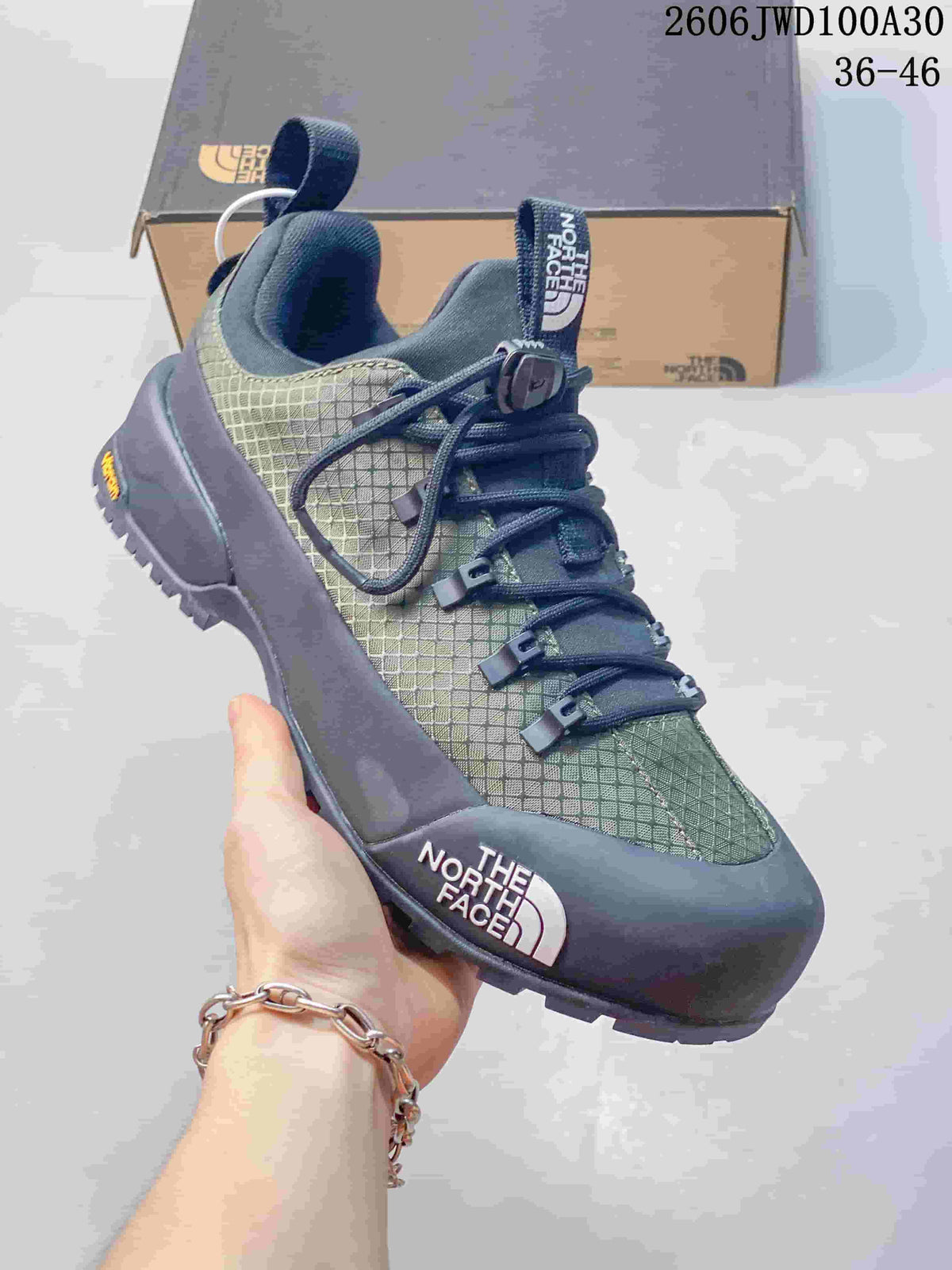 Angled view of the shoe showing its low-top shape, lacing, and toe overlay.