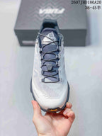 Top view showing the mesh-like toe area, dark lace system, padded tongue and Kailas branding.