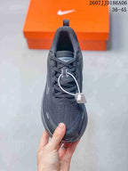 Top view showing the laces, tongue, toe area, and padded collar.