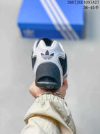 Rear view showing the heel structure and Adidas trefoil branding.