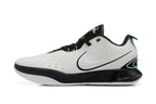 Side profile highlighting the Swoosh and black midsole section