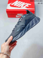 Side profile highlighting the low-top shape and textured sole