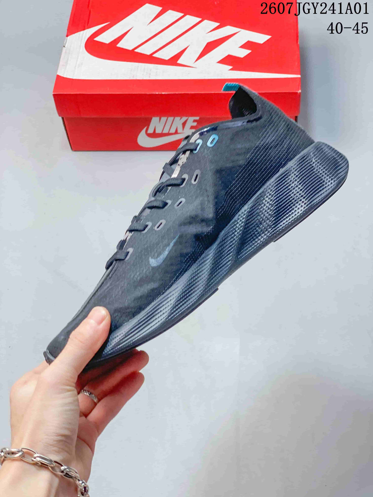 Side profile highlighting the low-top shape and textured sole