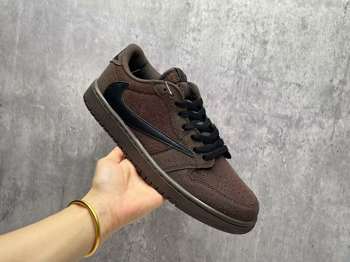 Nike Air Jordan 1 Low Coffee Brown Sneakers