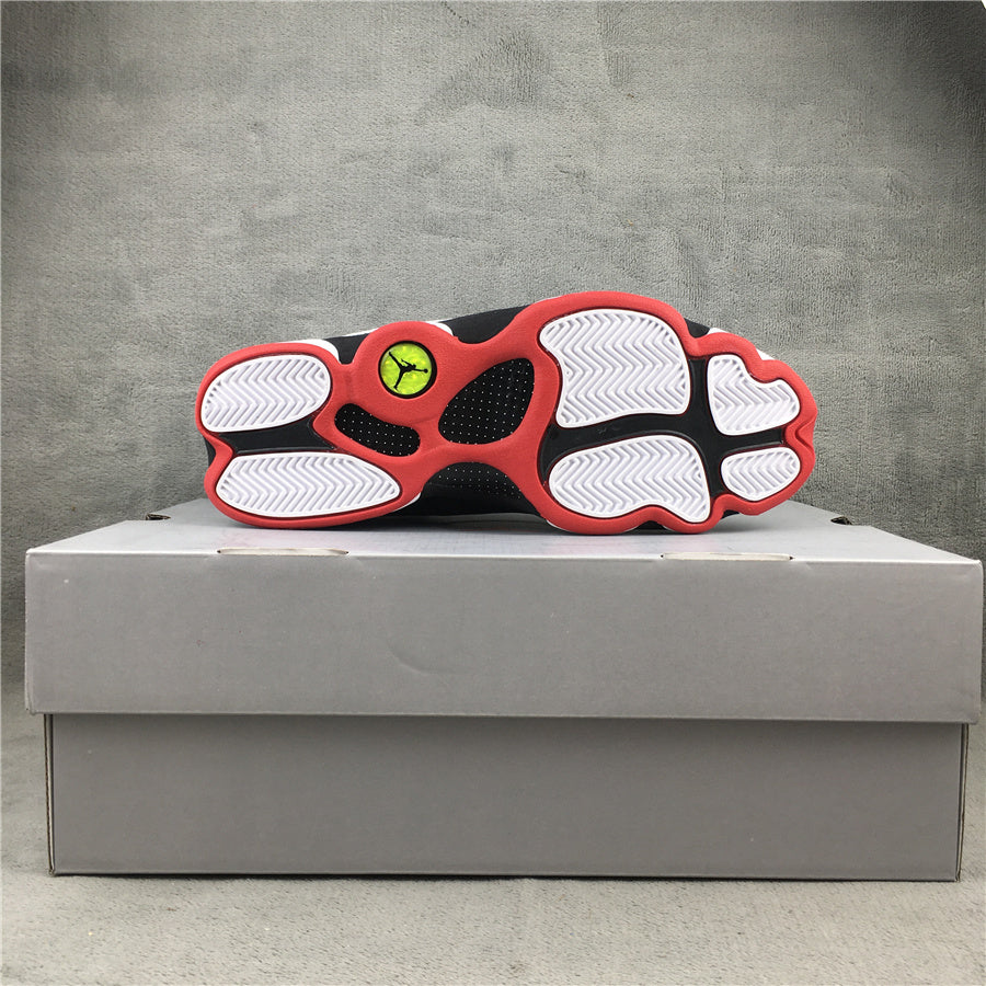 Air Jordan 13 Retro He Got Game White Black Red Sneakers