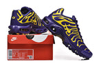 Nike Air Max Plus Sneakers Purple and Yellow