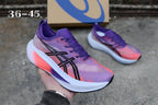 ASICS Purple and Coral Running Shoes