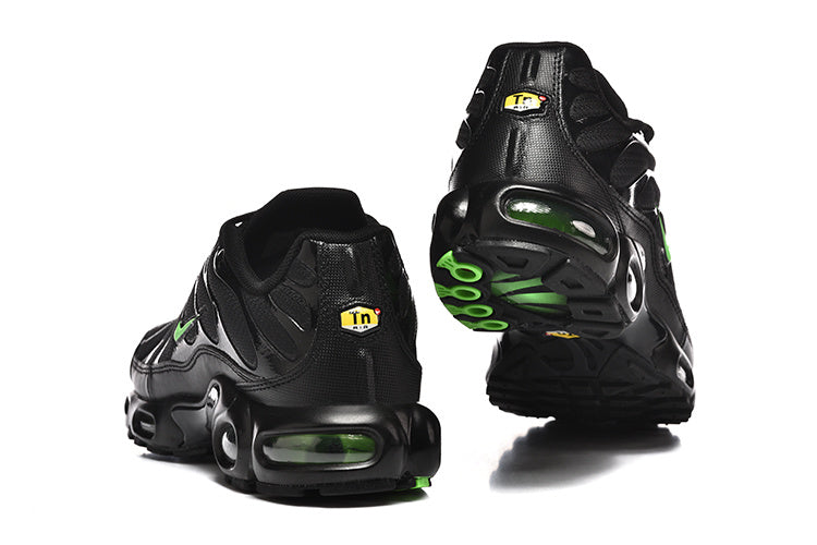 Nike Air Max Plus Sneakers Black and Volt