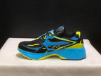 Trapstar Retro Chunky Sneakers in Black, Blue and Yellow