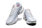 Nike Air Max Plus Sneakers White Silver Red