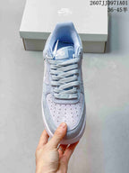 Top view showing the perforated toe, laces, and tongue