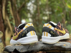 Rear view of the Nike Kobe 8 pair showing contrasting heel details