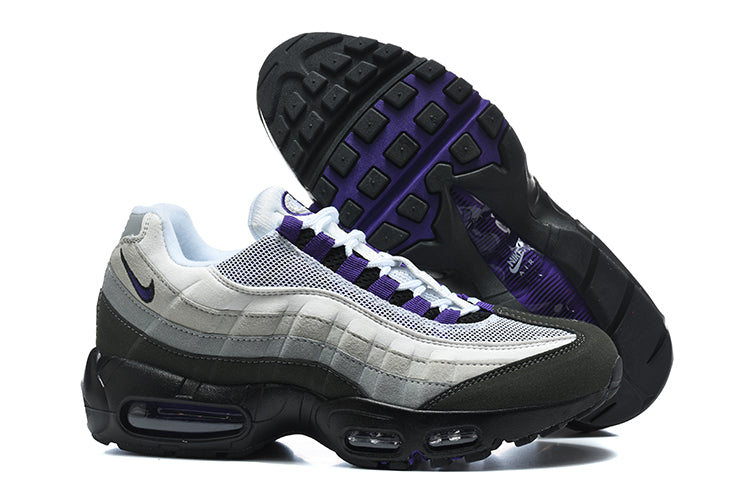 Nike Air Max 95 TT Sneakers in Grey, Black and Purple