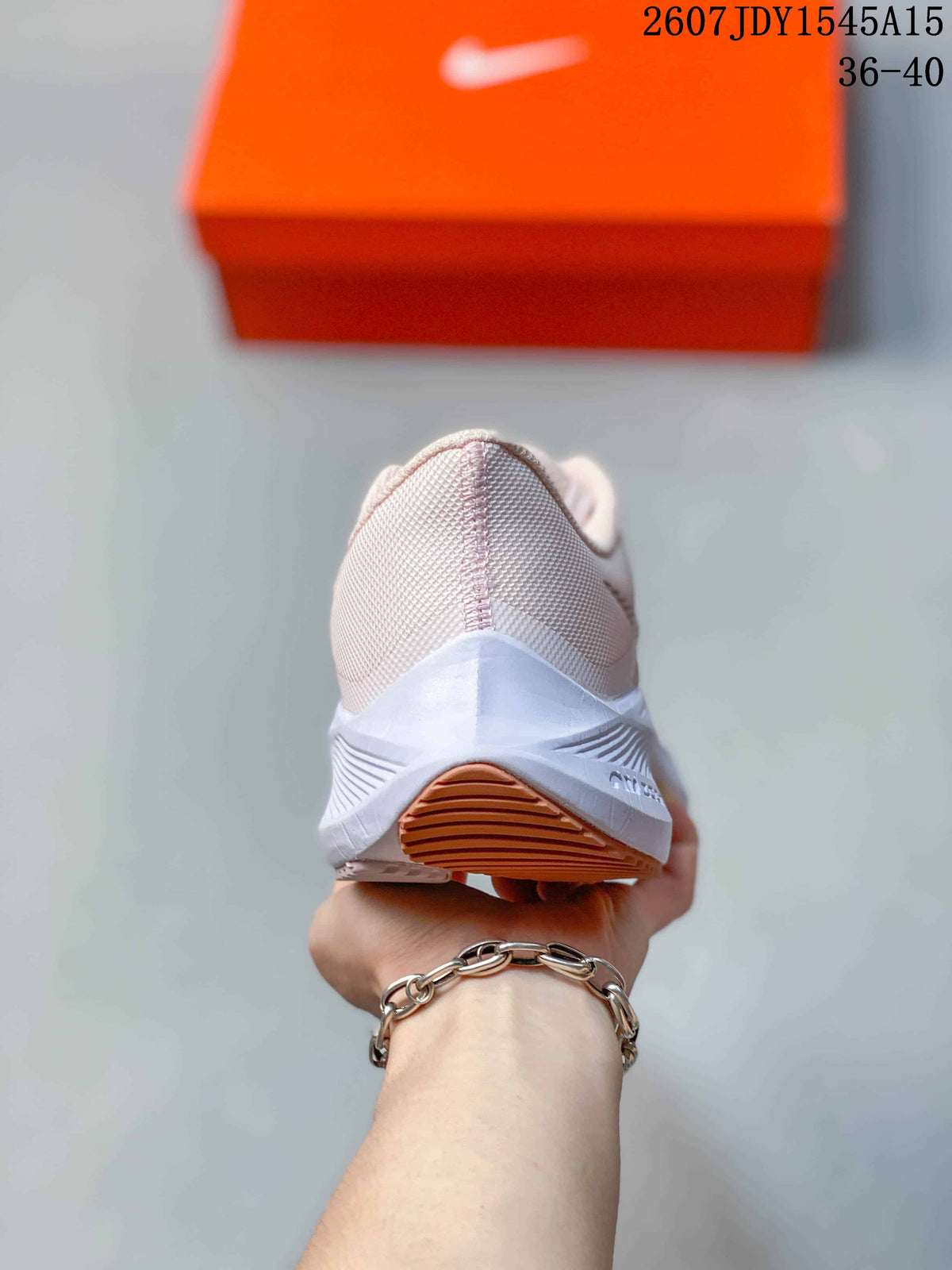 Rear view of the sneaker showing the padded heel area and outsole tread.