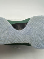 View of the translucent outsole with herringbone tread