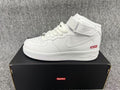 Nike Air Force 1 Mid Supreme White Sneakers FZ8784-100