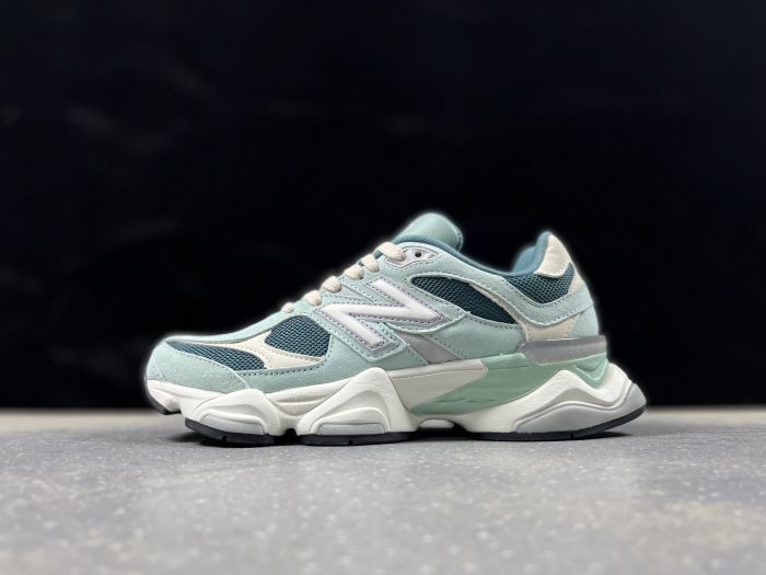 New Balance U9060FG Sneakers in Mint Green and White