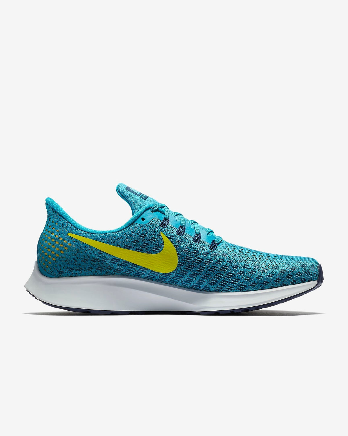Nike Air Zoom Pegasus 35 Running Shoes Blue Yellow