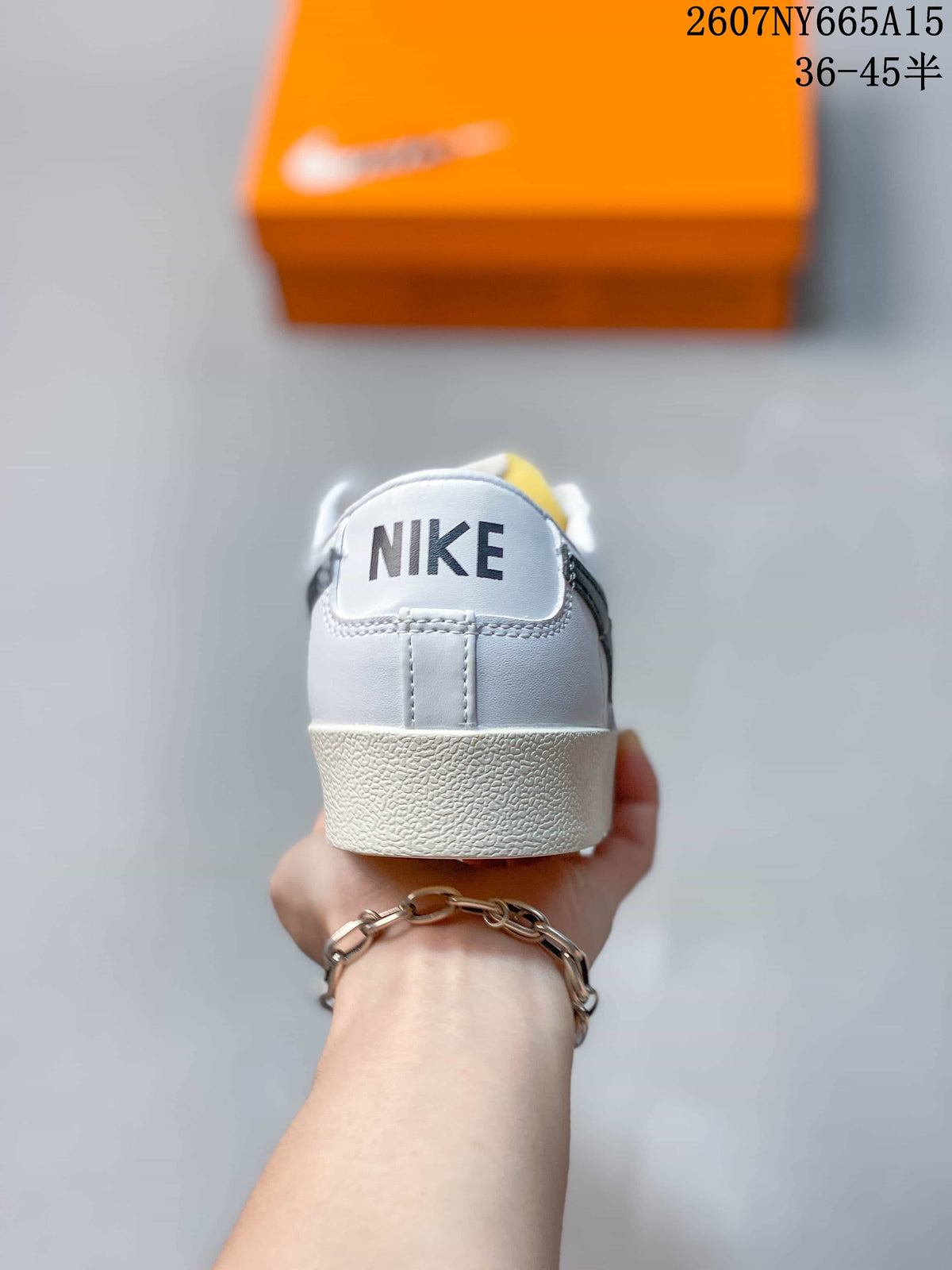 Rear view showing the Nike branding on the heel tab and textured sole edge.