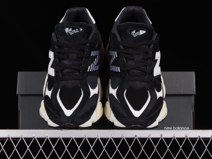 New Balance 9060 U9060AAA Black and White Sneakers