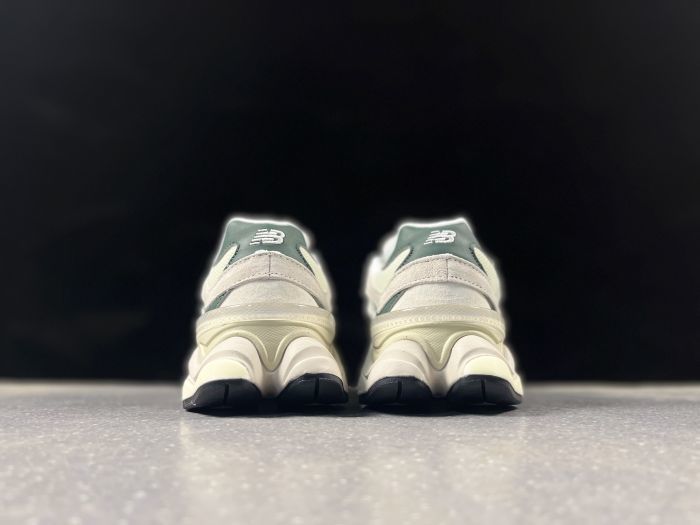 New Balance 9060 U9060EEG Sneakers in Cream and Green