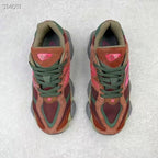 New Balance 9060 U9060BUR Burgundy Green Sneakers