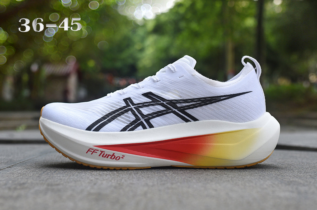 ASICS Magic Speed 4 Running Shoes White Red