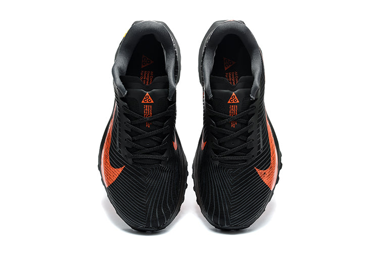 Nike ACG ZoomX Black and Orange Trail Running Shoes