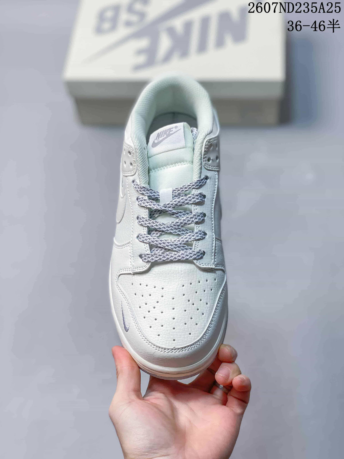 Top view showing the perforated toe box, padded tongue and patterned laces.
