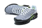 Nike Air Max Plus Sneakers in Grey and Volt