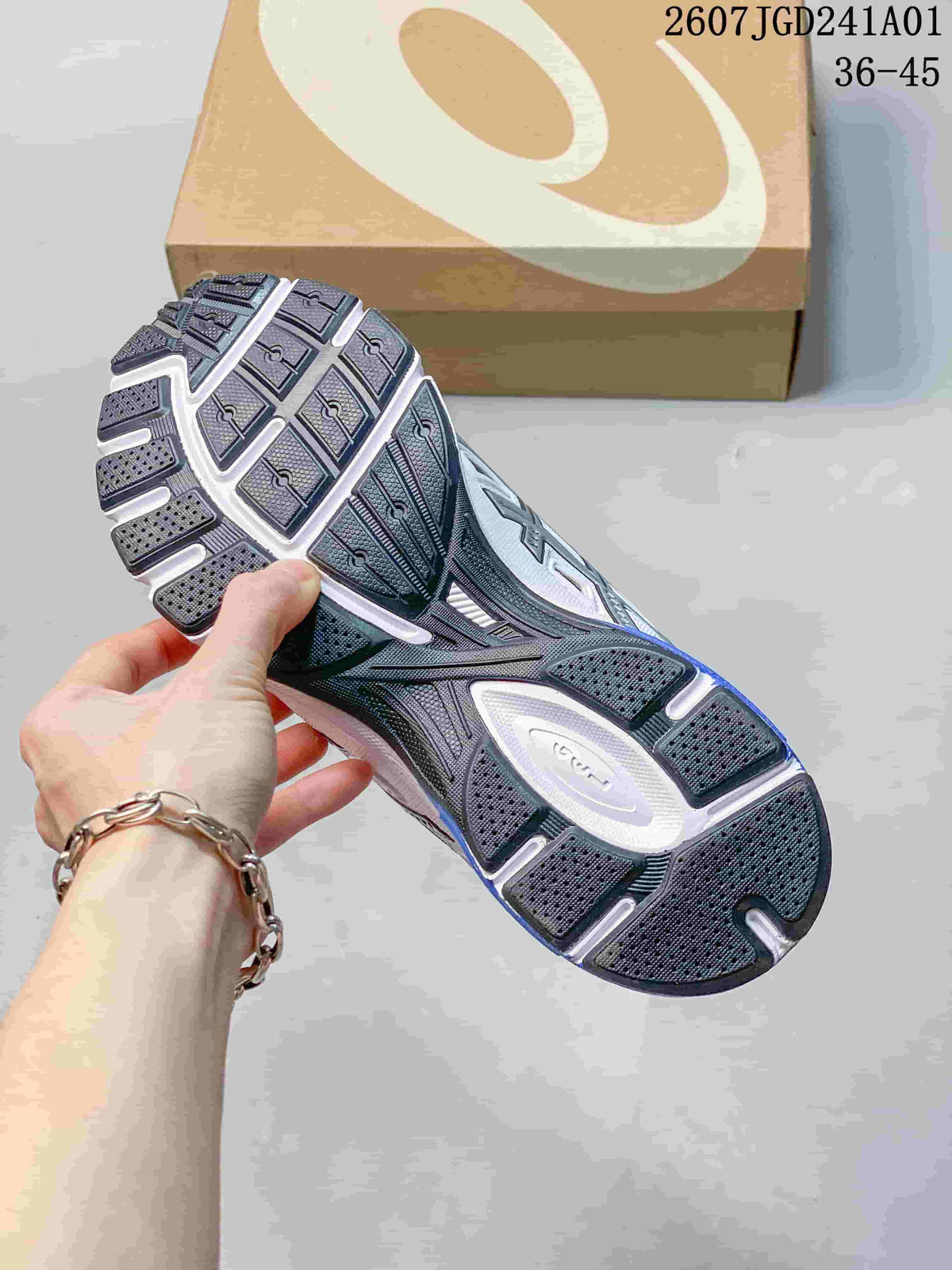 Close-up of the sneaker outsole showing segmented dark tread