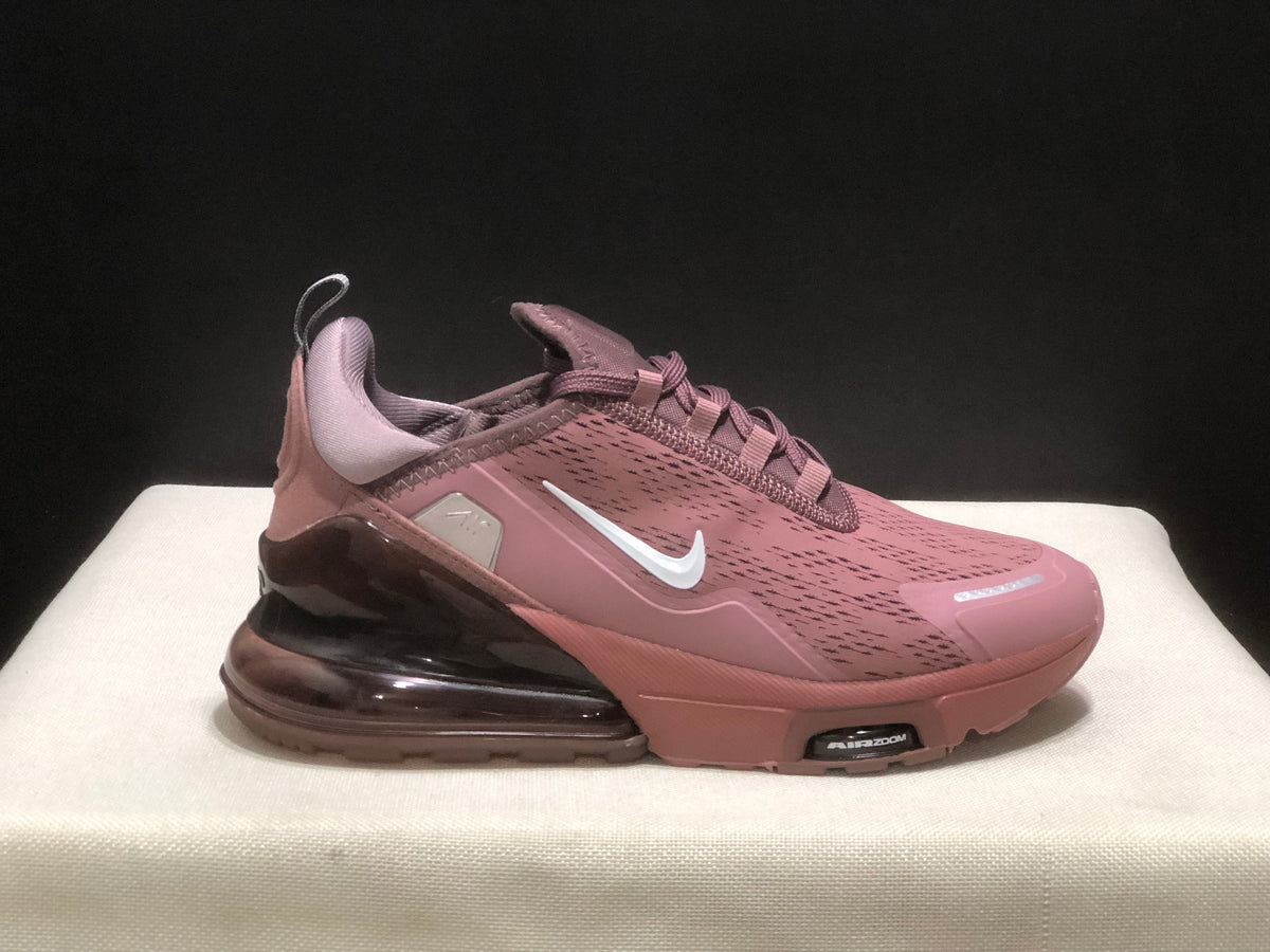 Nike Air Max 270 Premium Burgundy Rose Sneakers