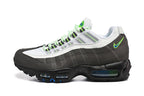 Nike Air Max 95 Sneakers White Charcoal Volt Blue