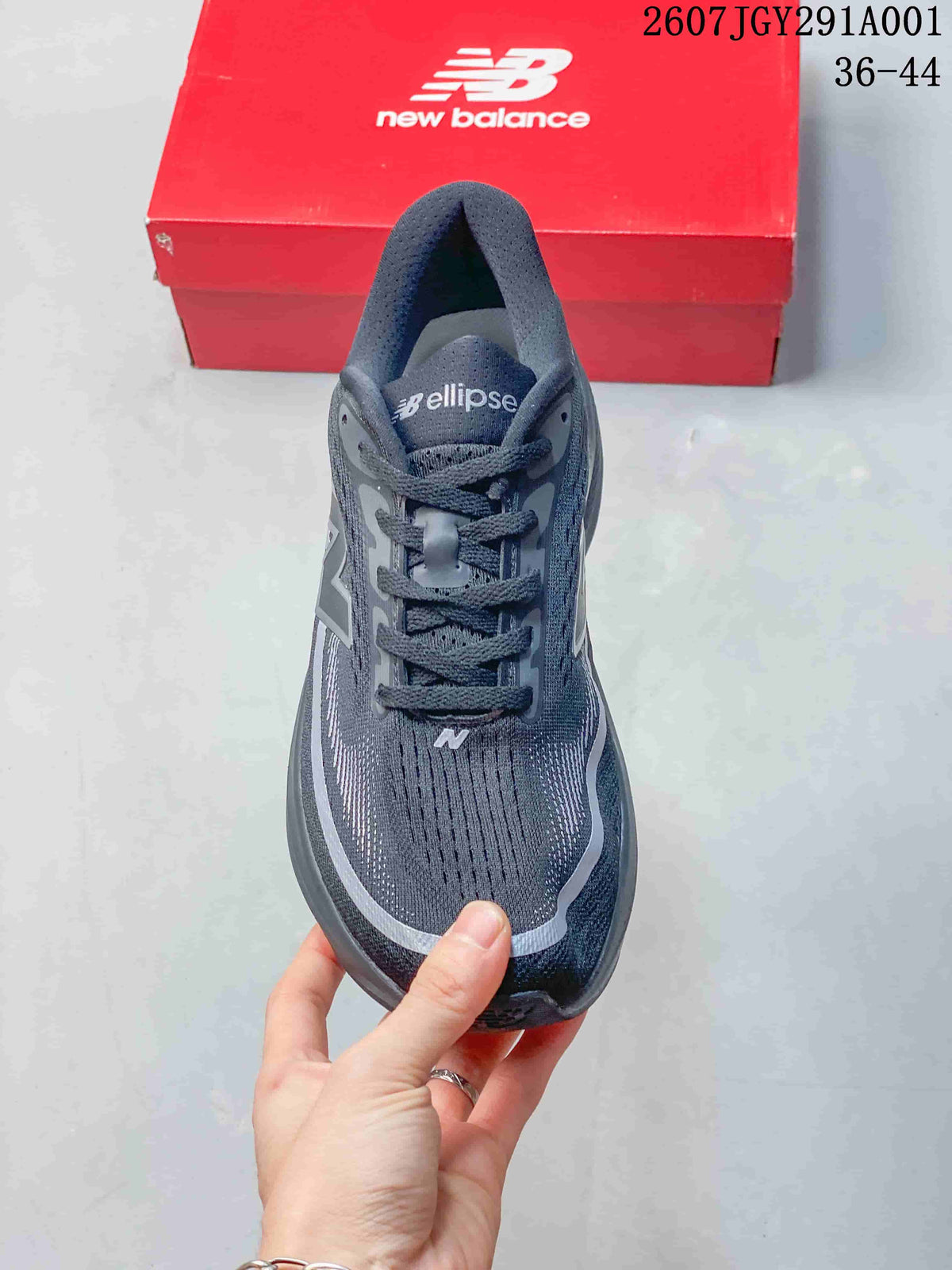 Top-down view of the lace-up shoe showing its patterned upper and light-colored accents.